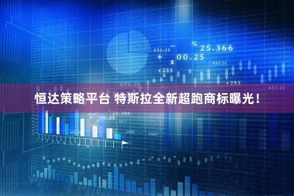 恒达策略平台 特斯拉全新超跑商标曝光！