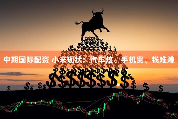 中期国际配资 小米现状：汽车炫、手机贵、钱难赚
